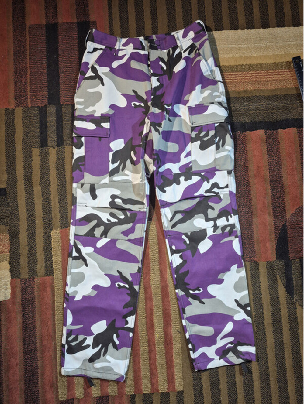 Rothco Purple Camo BDU Cargo Pants Small Regular 27-31 Waist